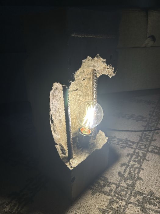 Industrialna lampka betonowa DIY – unikatowy design loft