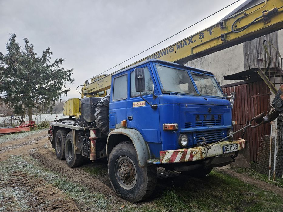 Dźwig 8T Star 266 roku produkcji 91