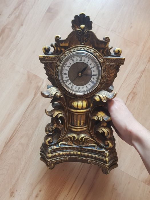 Zegar kominkowy ,stojący 31cm Quartz