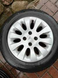 Alufelgi Citroen Xsara Picasso 15” z oponami Michelin Green X 185/65