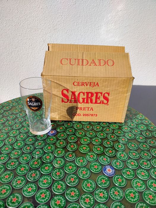 Vendo copos Sagres