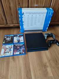 [PS4] Konsola PlayStation 4 Slim 1TB + 2 Pady + 4 Gry