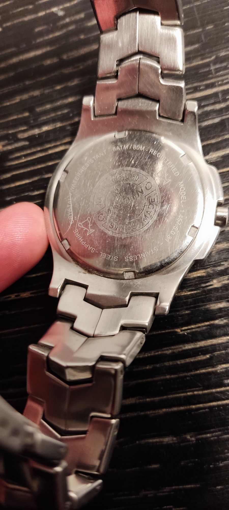 Zegarek Candino srebrny bransoleta