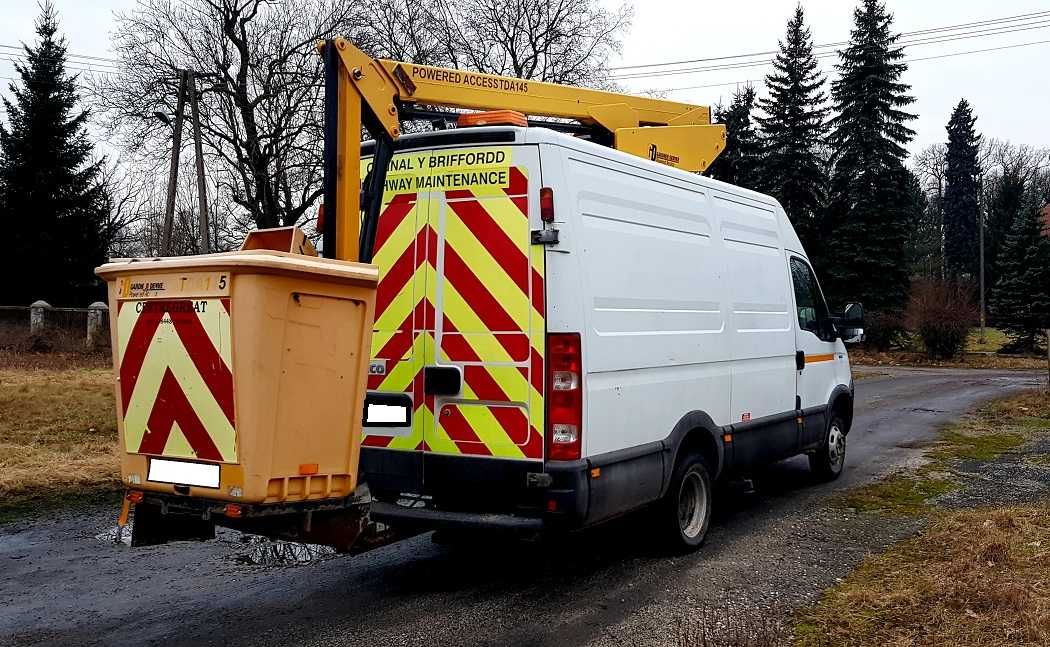 IVECO podnośnik koszowy 10r 3.0tdi zwyżka TDA145 z 21r 12m 200kg