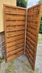 Płot Lamelowy Ażurowy Panel Pergola Ścianka Parawan Drewniana
