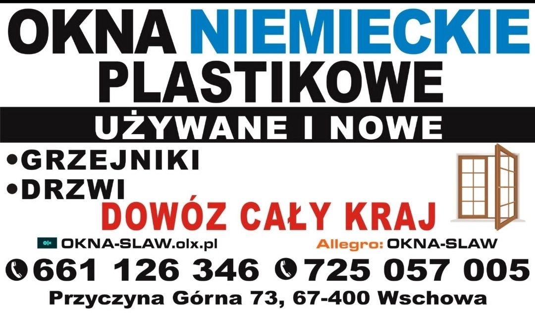 Okna jak nowe dwuskrzydłowe 116x127 z ruchomym słupkiem DOWÓZ CAŁY KRA
