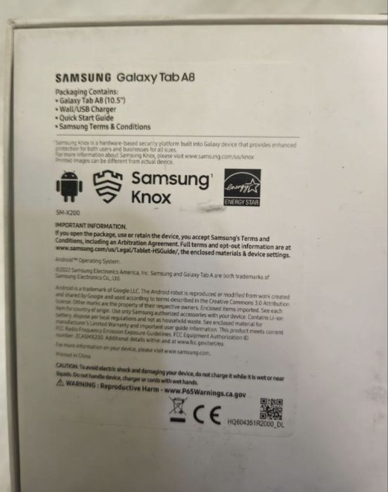 Планшет Samsung Galaxy tab 8A