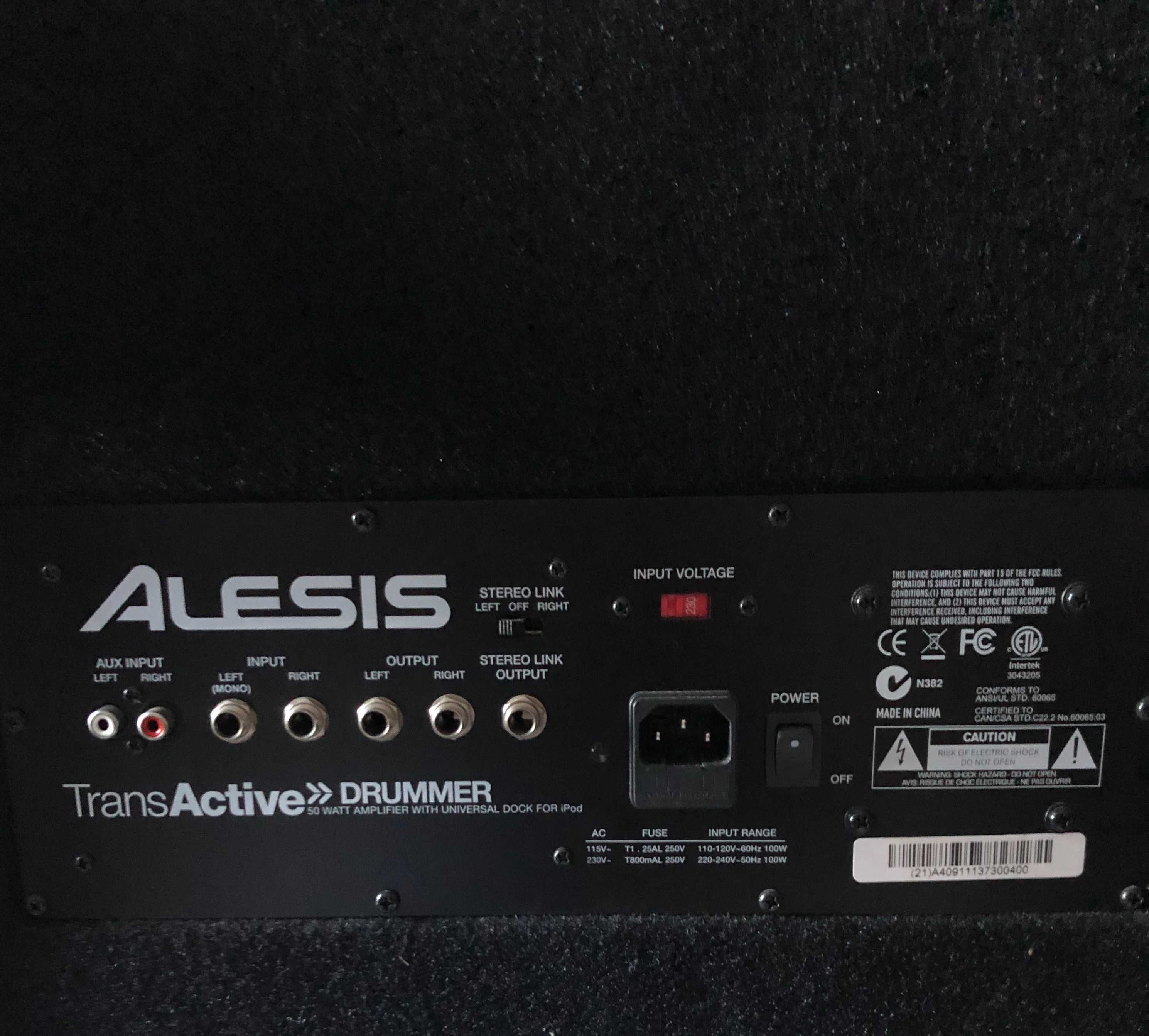 Monitor Alesis para bateria