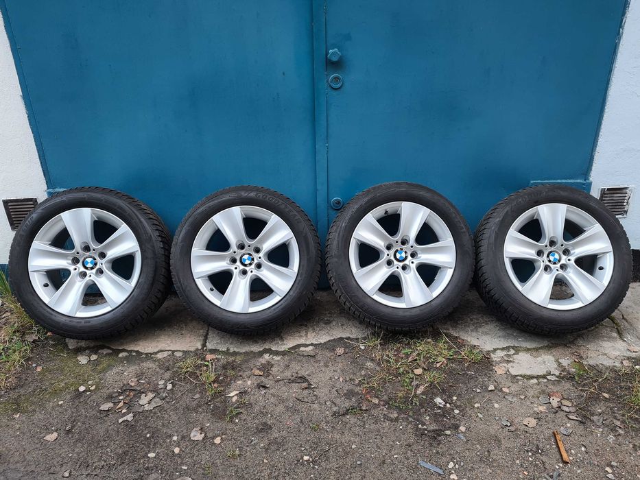 Koła BMW F10 / F11 felgi opony GoodYear 225 / 60 R17 17'' Styling 237