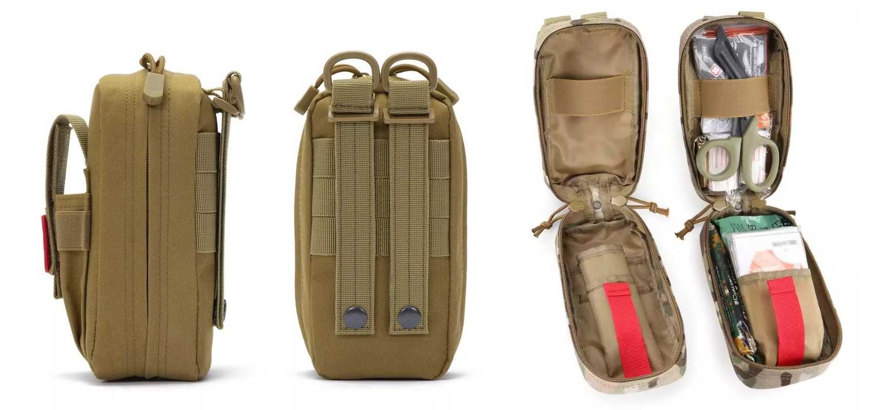 MOLLE подсумок IFAK первая линия, мультикам.