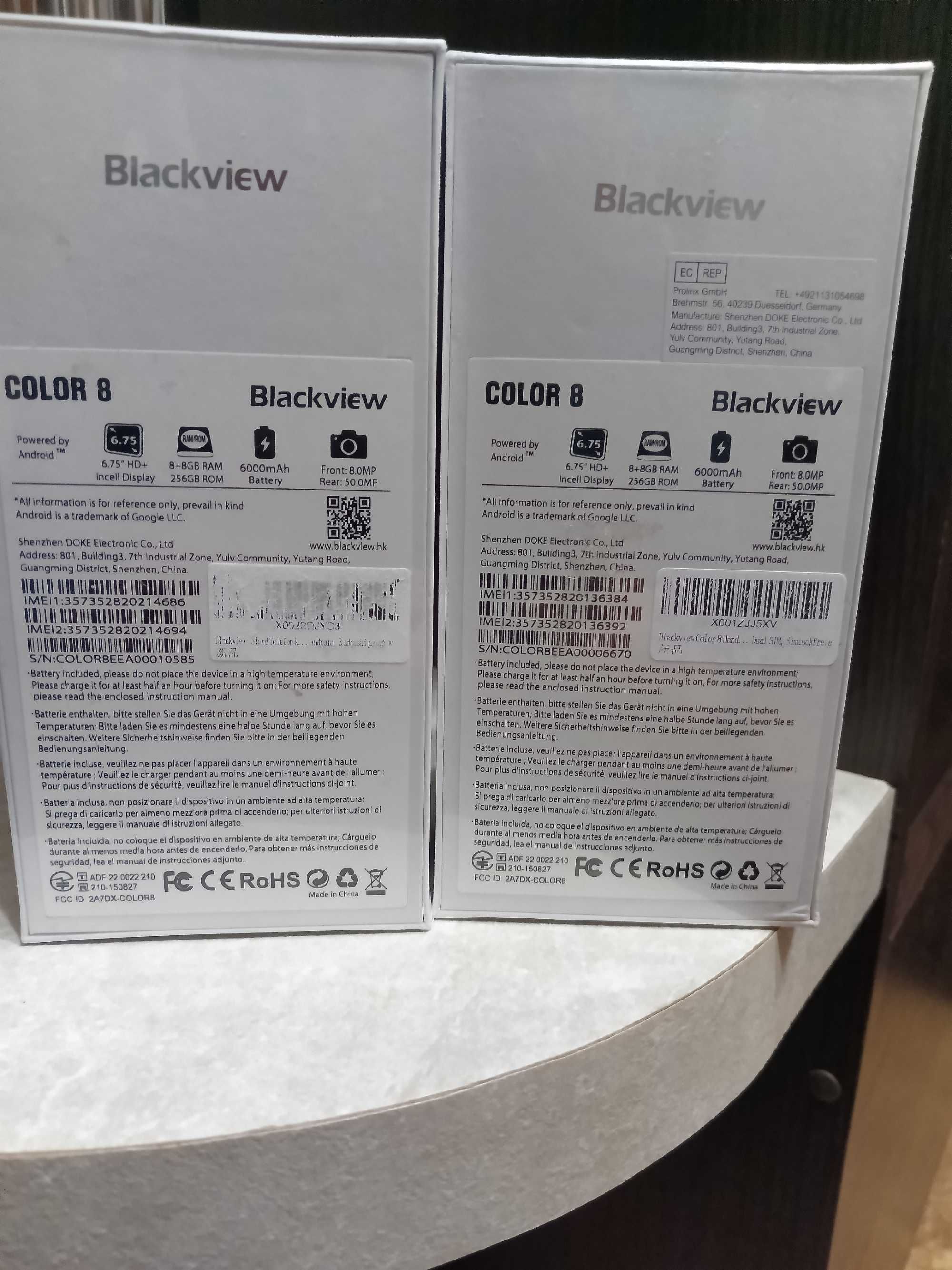 Продам нові телефони Blackview Color 8 8/256GB