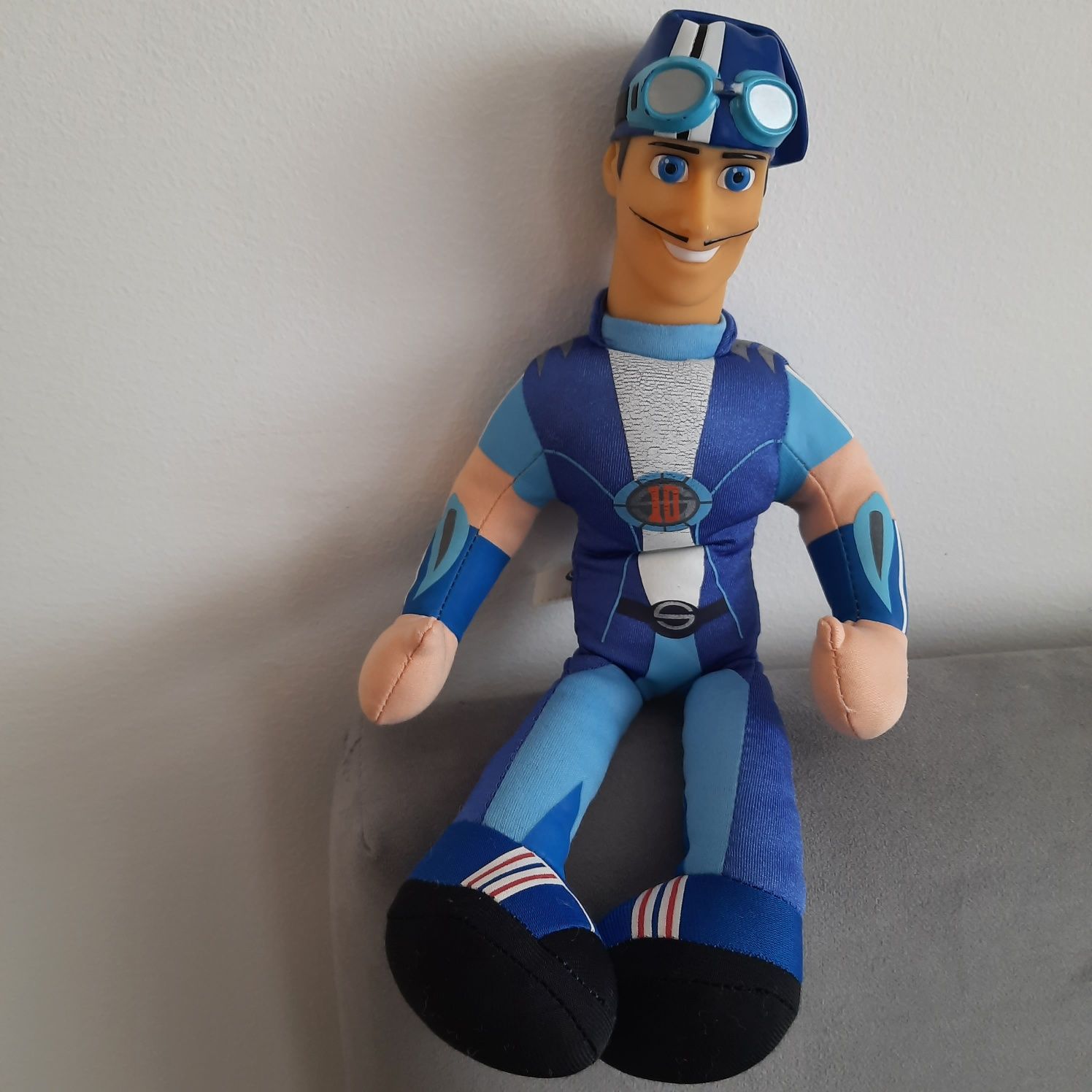 Figurka maskotka Leniuchowo Sportacus Lazy Town 35 cm