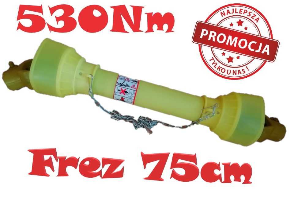 Wałek WOM 75cm 80 cm 90cm 100cm 110cm 120cm 150cm RURA / FREZ NOWE