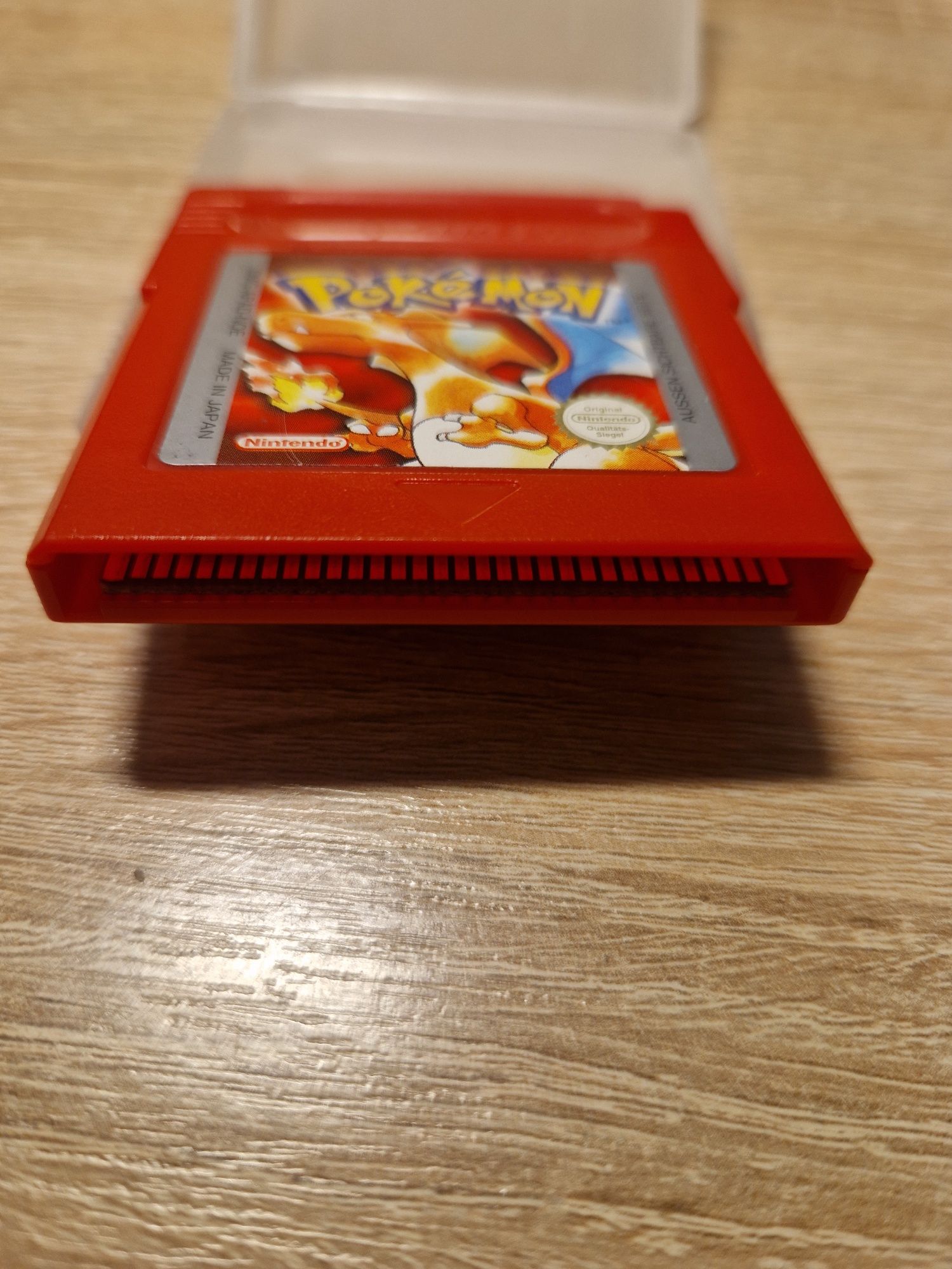 Pokemon Red Edition Game boy Oryginał