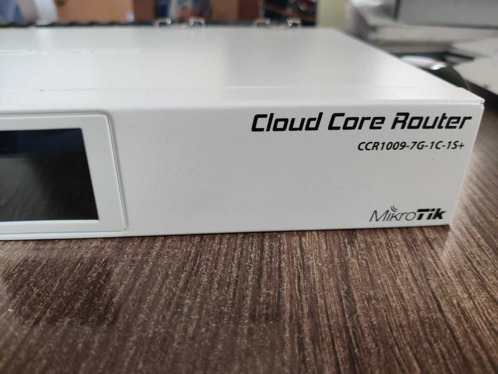 Маршрутизатор Mikrotik CCR1009-7G-1C-1S+ (2БЖ)