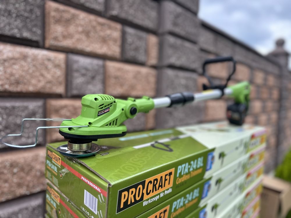 Аккумуляторный триммер ProCraft PTA24BL (с АКБ и зарядным устройством