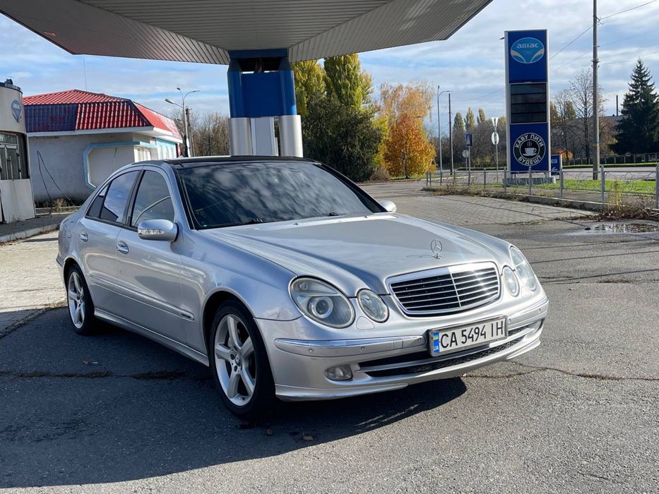 Mercedes w211 e500 5.0 газ/бензин
