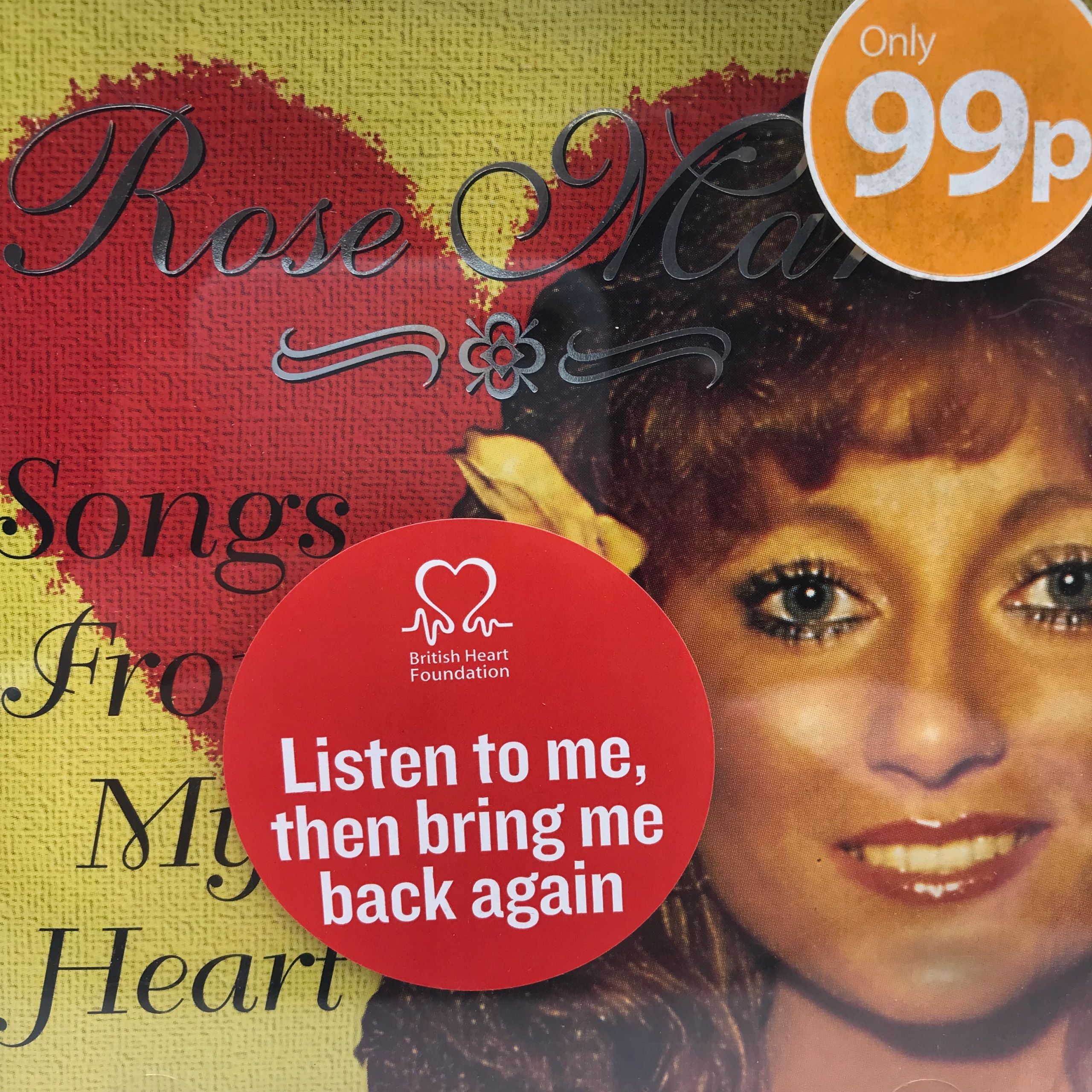 Cd - Rose Marie - Songs From My Heart