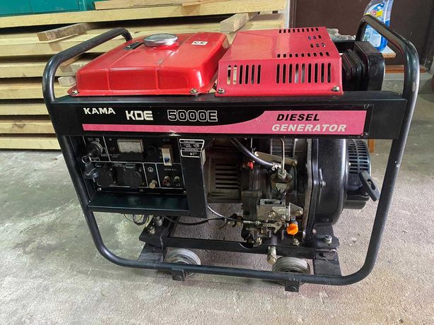 Generator Agregat KiPOR/KAMA KDE  5000E  DIESEL 5kW