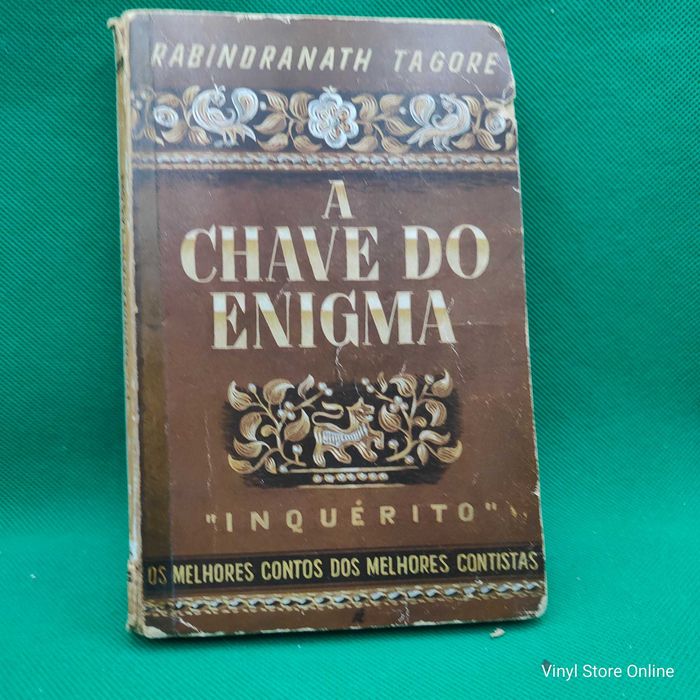 Livro - A Chave do enigma - Rabindranath tagore - Ref-PAR 5