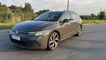 VW golf VIII 1.5 e-tsi, salon polska, dsg, full led