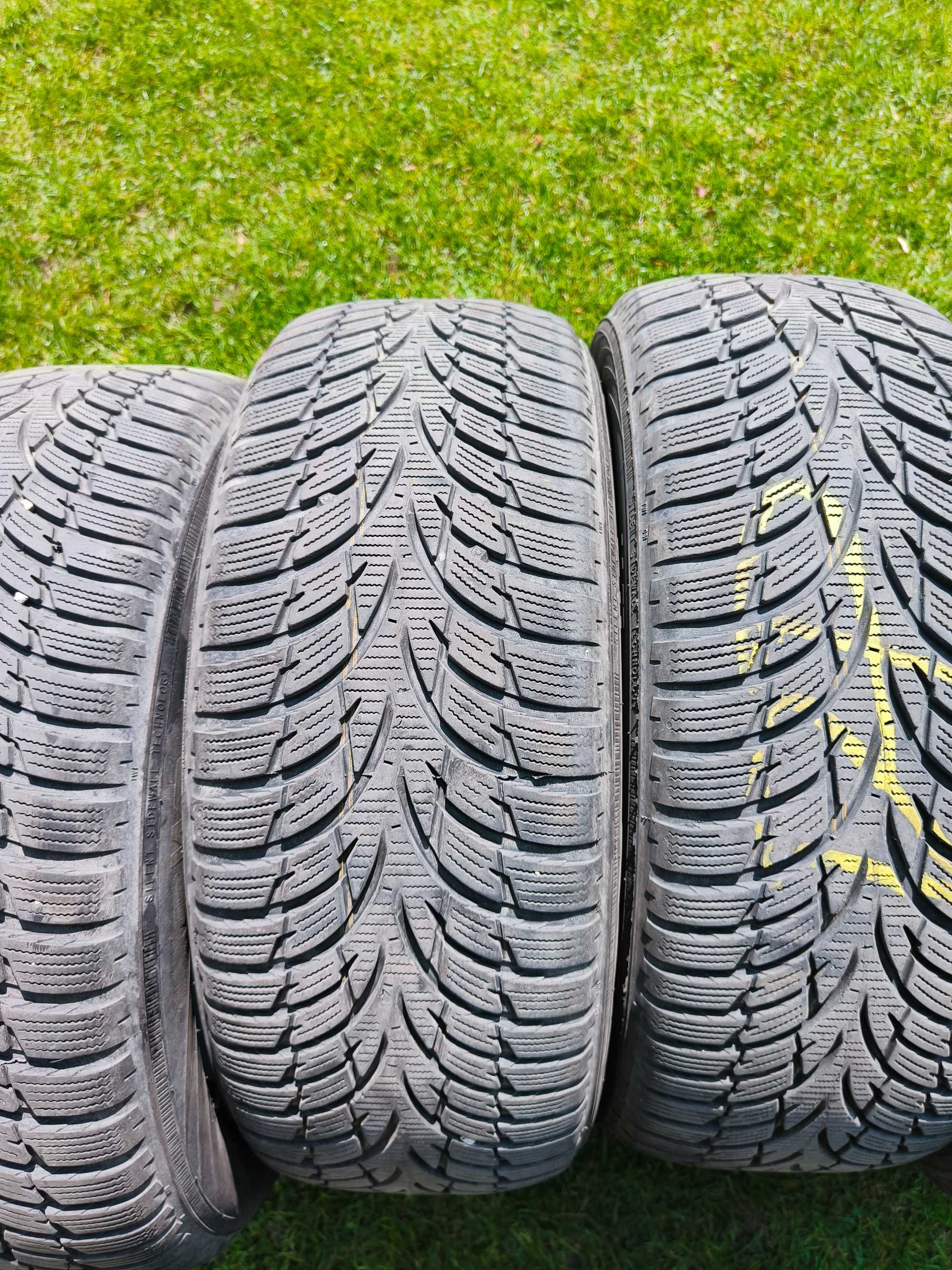 Komplet 4 używanych opon zimowych Nokian WR D3 - 205/55/R16