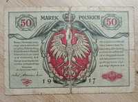 50 marek polskich 1917r. JENERAŁ