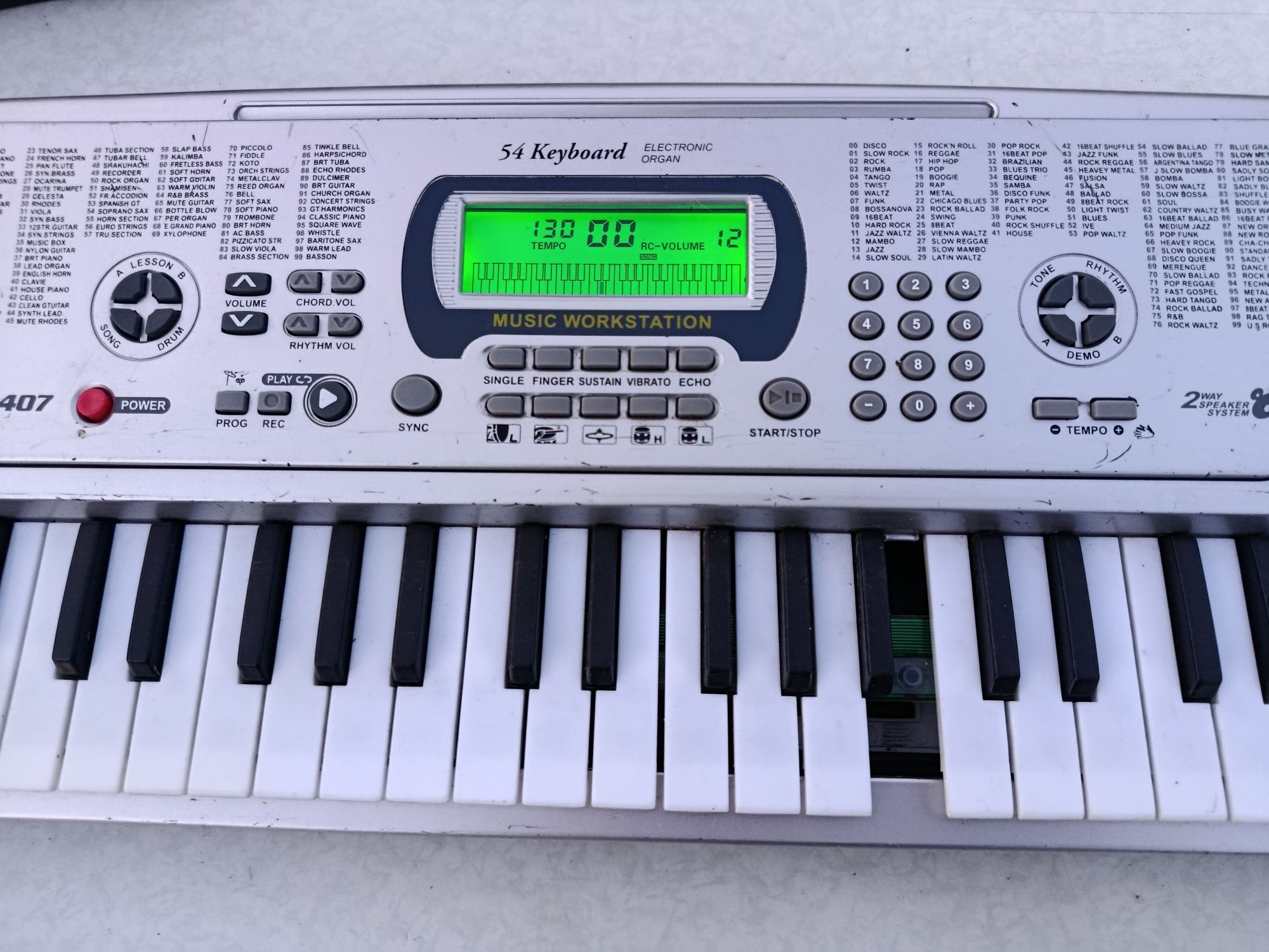 Instrument klawiszowy KEYBOARD 54 - sprawny