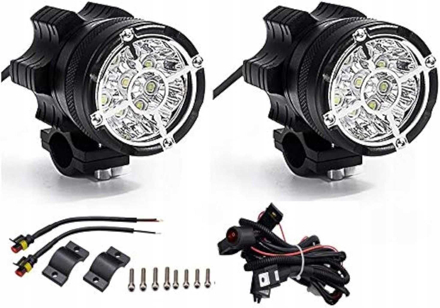 Lampa LED 45W do auta, motocykla, roweru, łodzi – nowa