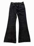 Штаны клеш Balenciaga faded washed lost tape flared denim джинсы