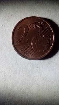 Moneta 2 euro cent z Włoch