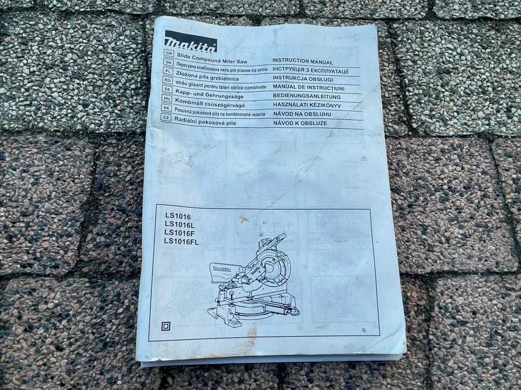 Piła tarczowa ukośnica Makita LS1016L kapówka 260mm 1510W