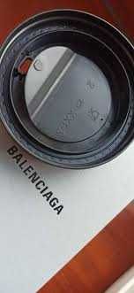 BALENCIAGA Dallas Coffee Cup in black porcelain kubek porcelanowy