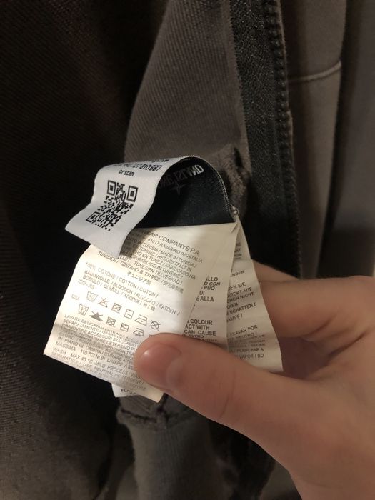 Stone island зип худи
