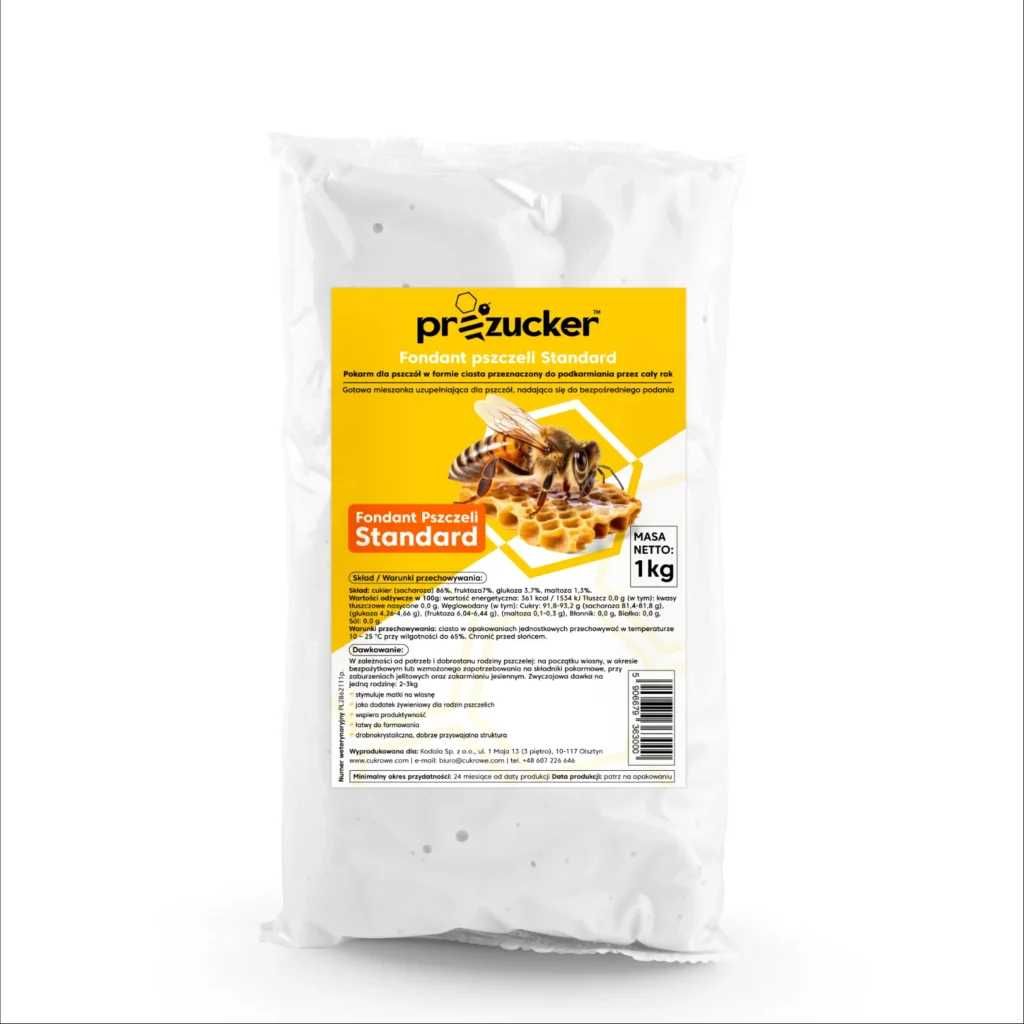 Ciasto pokarm dla pszczół proZucker Standard 30 x 1kg | cukrowe.com