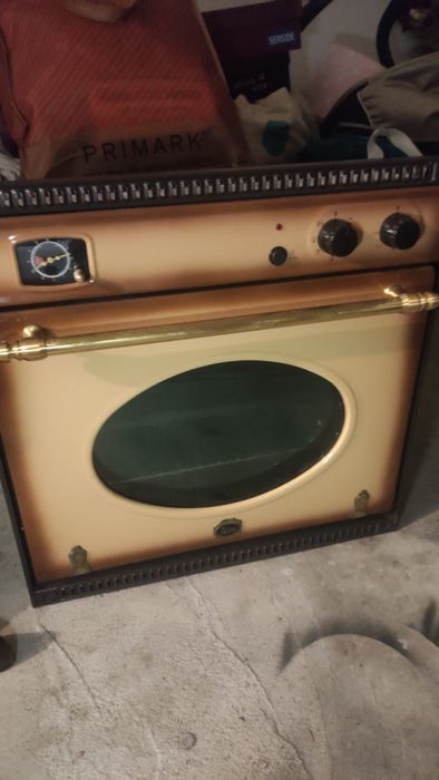 Forno elétrico estilo vintage