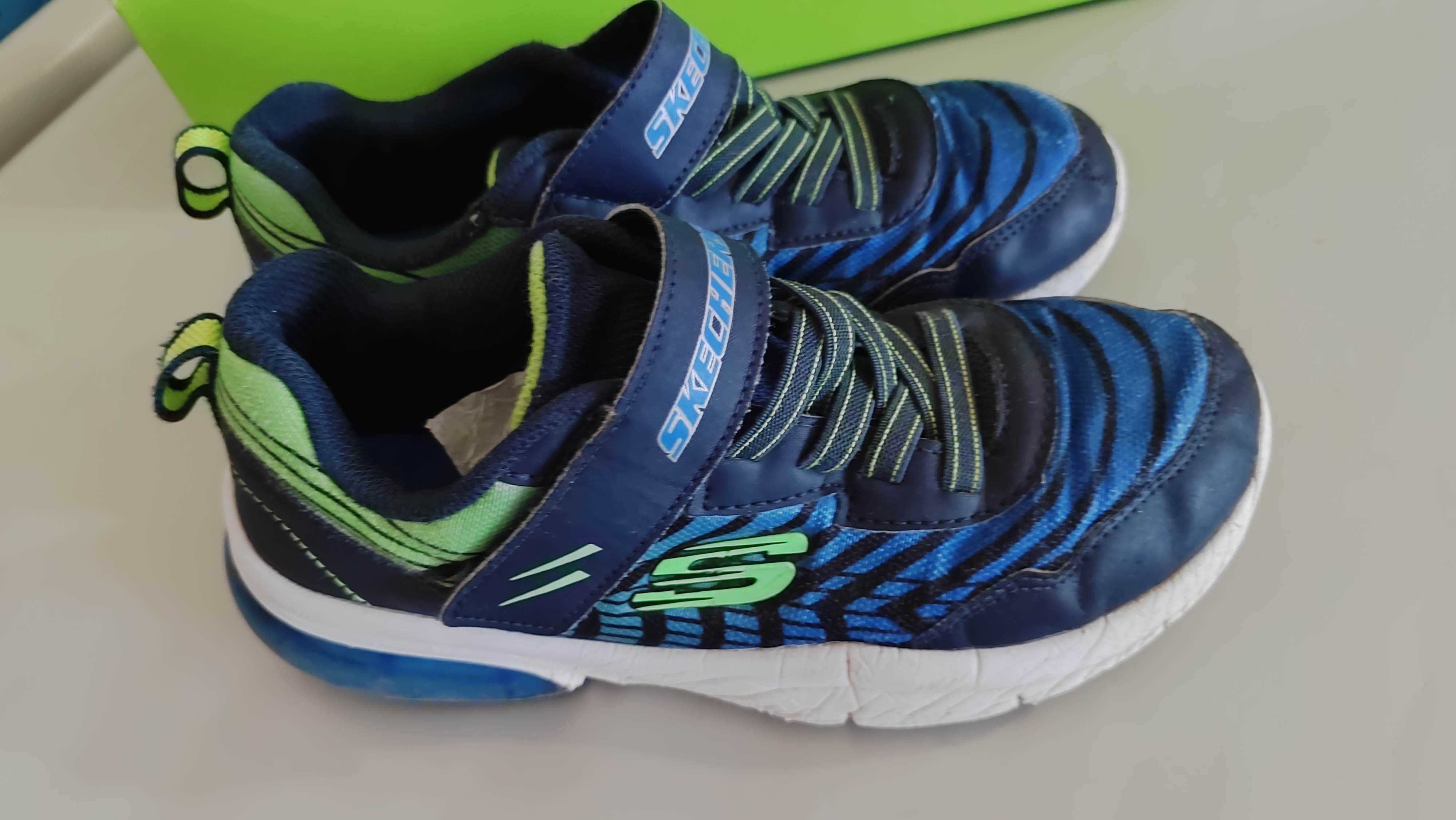 Дитячі кросівки Скетчерс для хлопчика Skechers сині