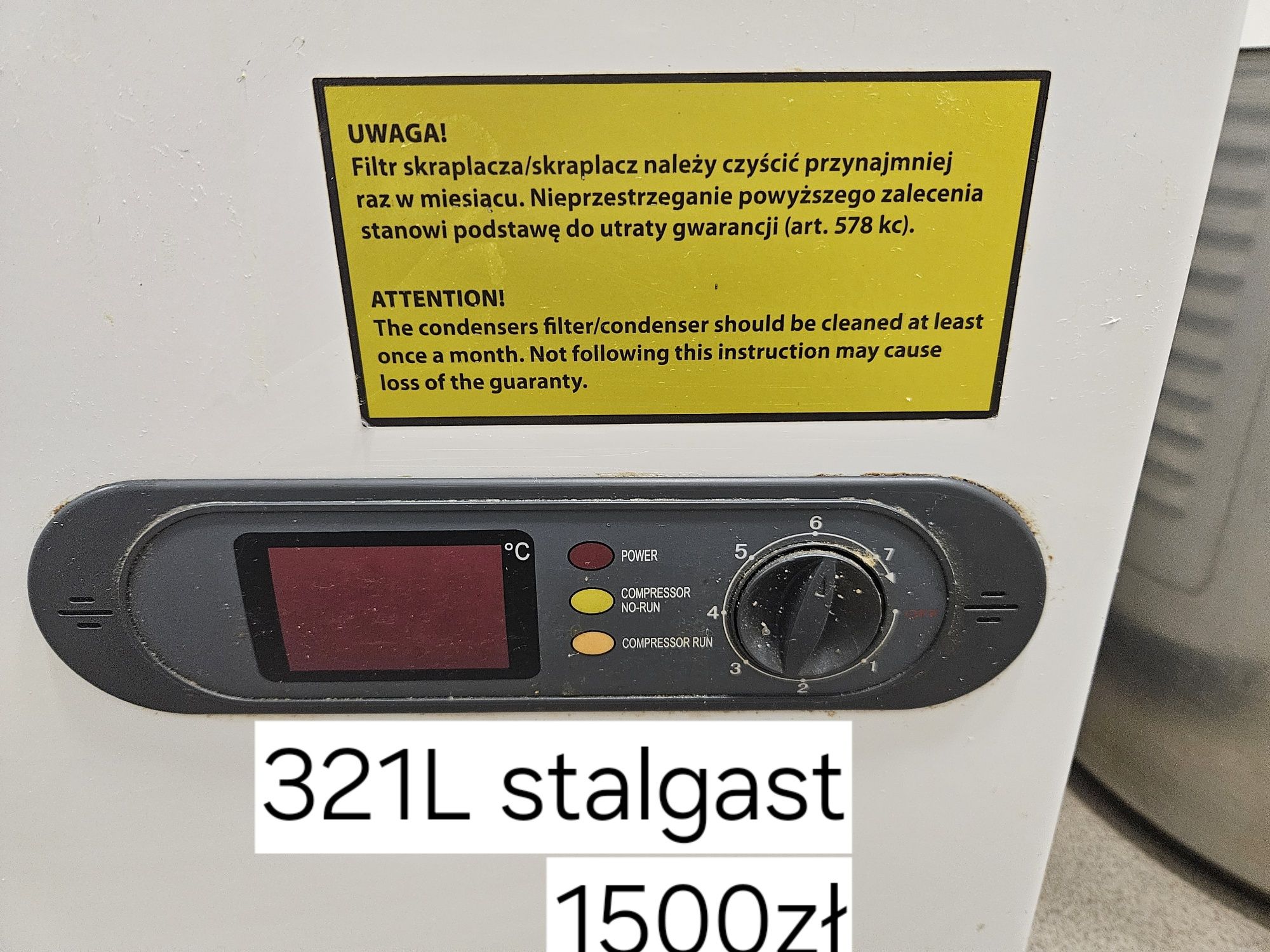 Stalgast  zamrażarka z blatem roboczym