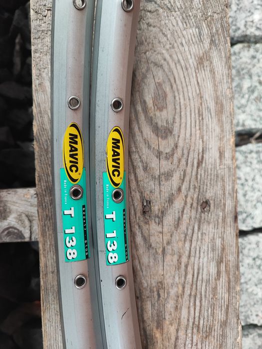 Obręcze kół rowerowych Mavic T138 28" 36H Retro MTB
