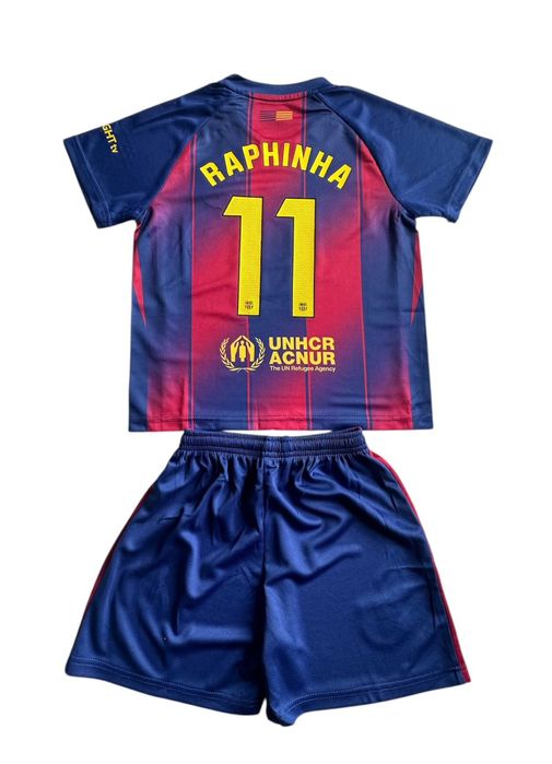 Футбольная форма детская Рафинья Барселона новый сезон 2025/2026