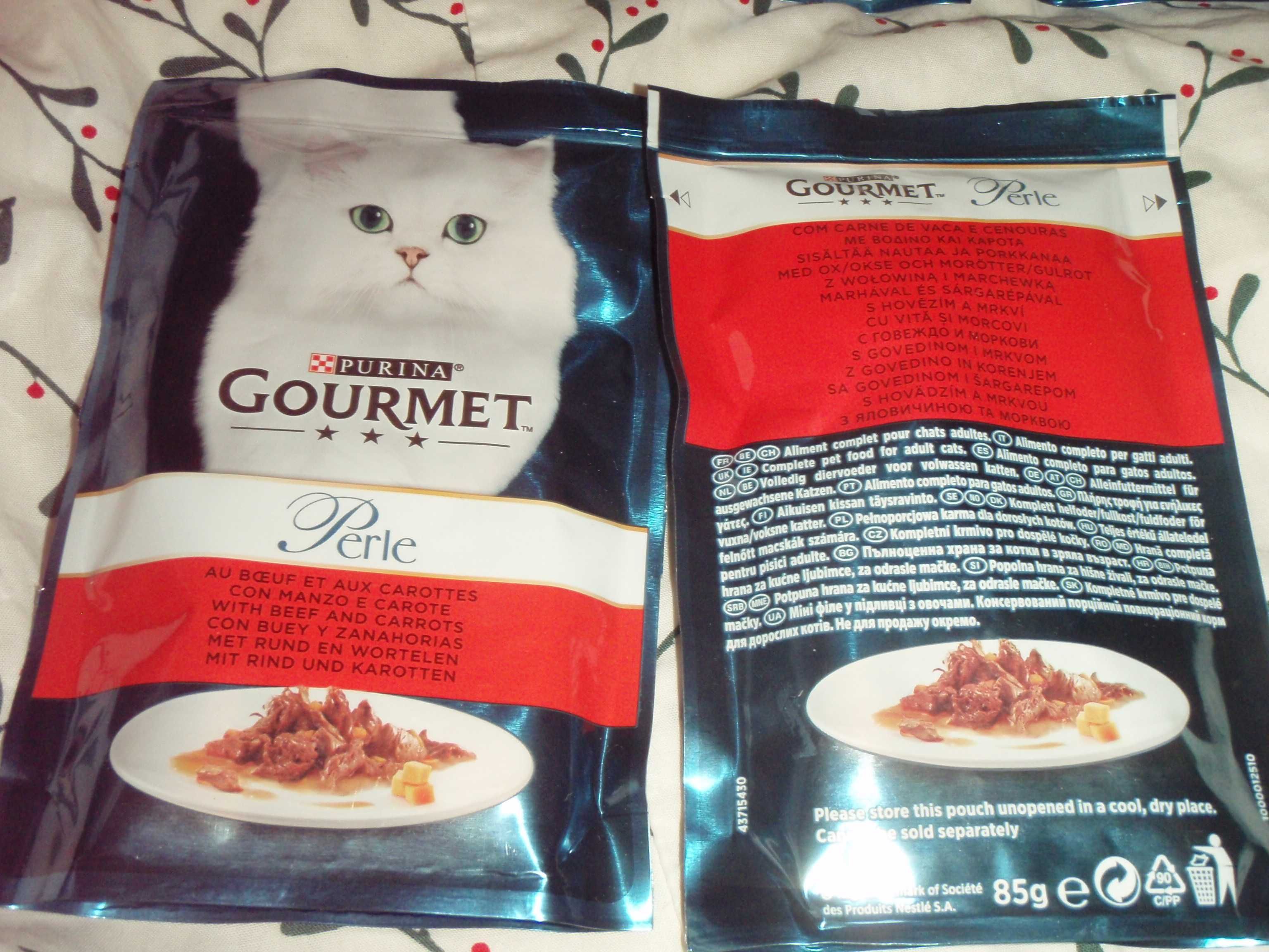Karma mokra dla kota Gourmet Perle - różne smaki
