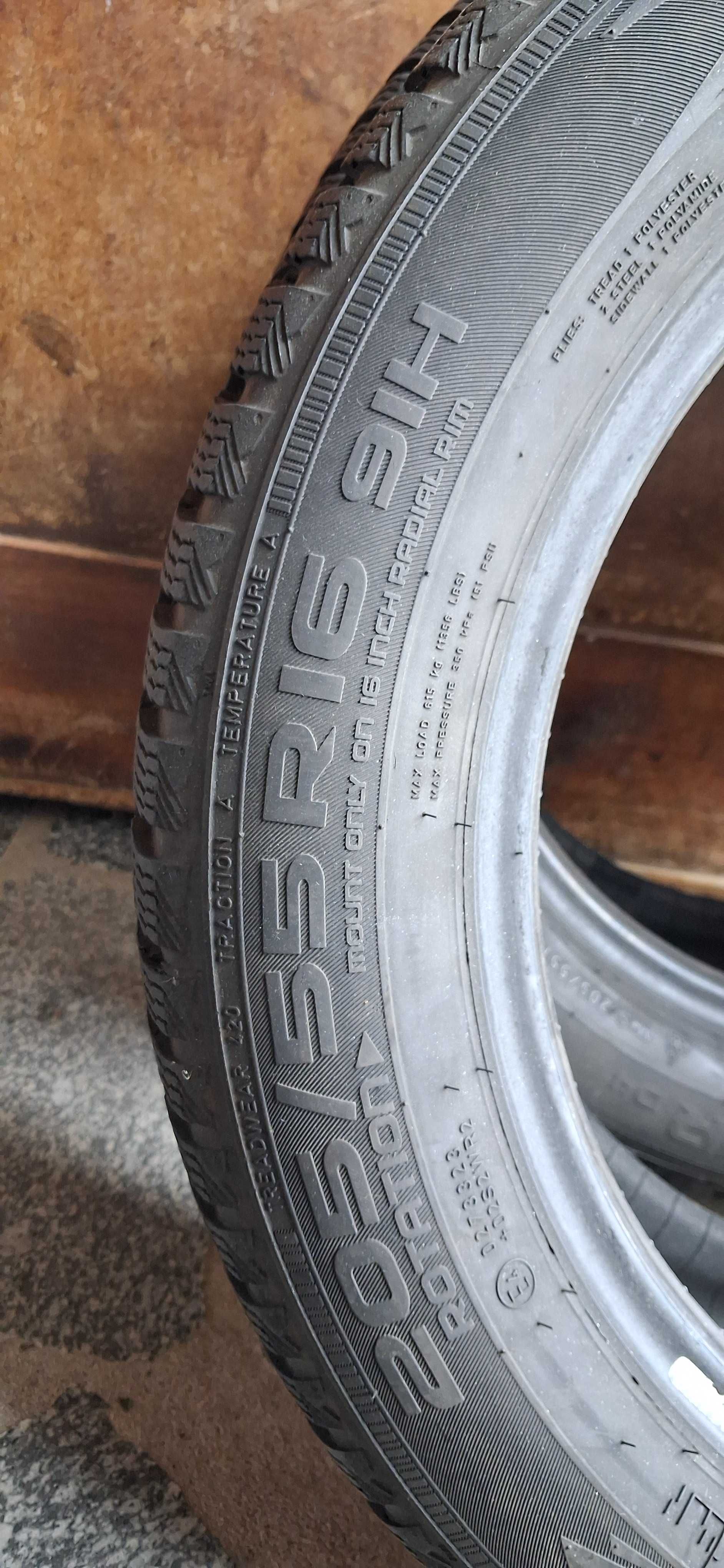 Dwie opony zimowe Nokian 205 55r16 91h WR D4