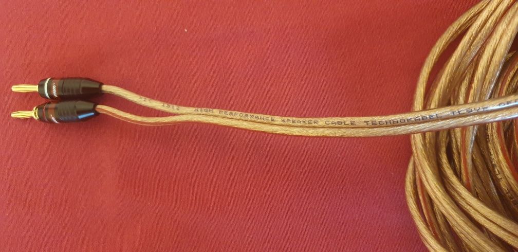 Kabel głośnikowy OFC 4mm Technokabel Nordost Chord Qed
