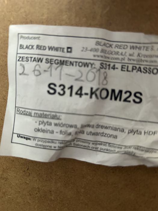 Meble brw Elpasso stan idealny!!