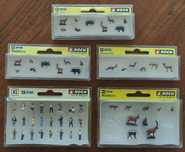 Zestaw figurek modelarskich Noch 37104 i inne