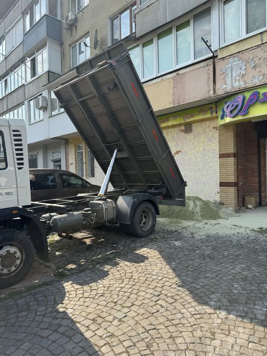 Пісок,щебень,отсев,цемент доставка,вантажні перевезння,вивіз сміття.