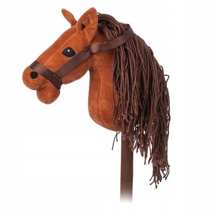 Horse Koń Na Patyku Kiju Zabawka Głowa Konia Hobby Konik Z Grzywą