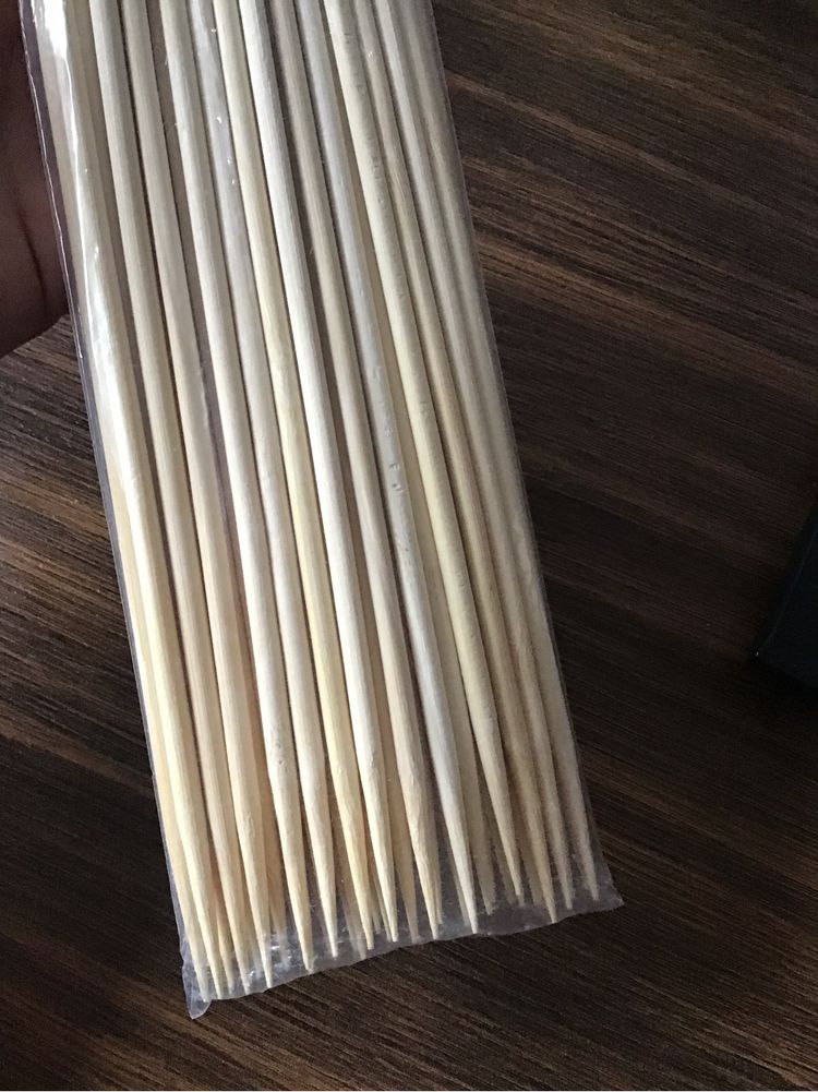 Шпажки бамбукові великі палички товсті