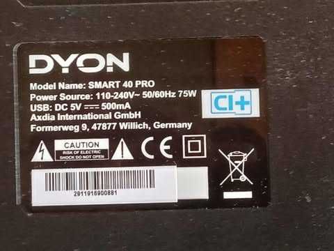 Telewizor DYON 40 cali