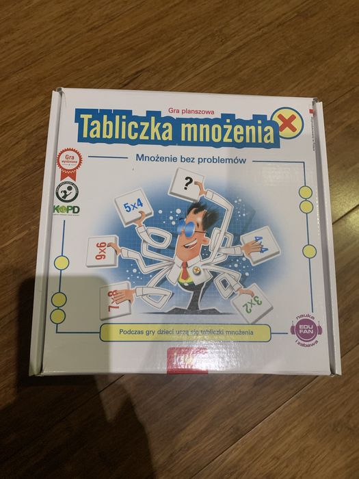 Gra planszowa tabliczka mnożenia
